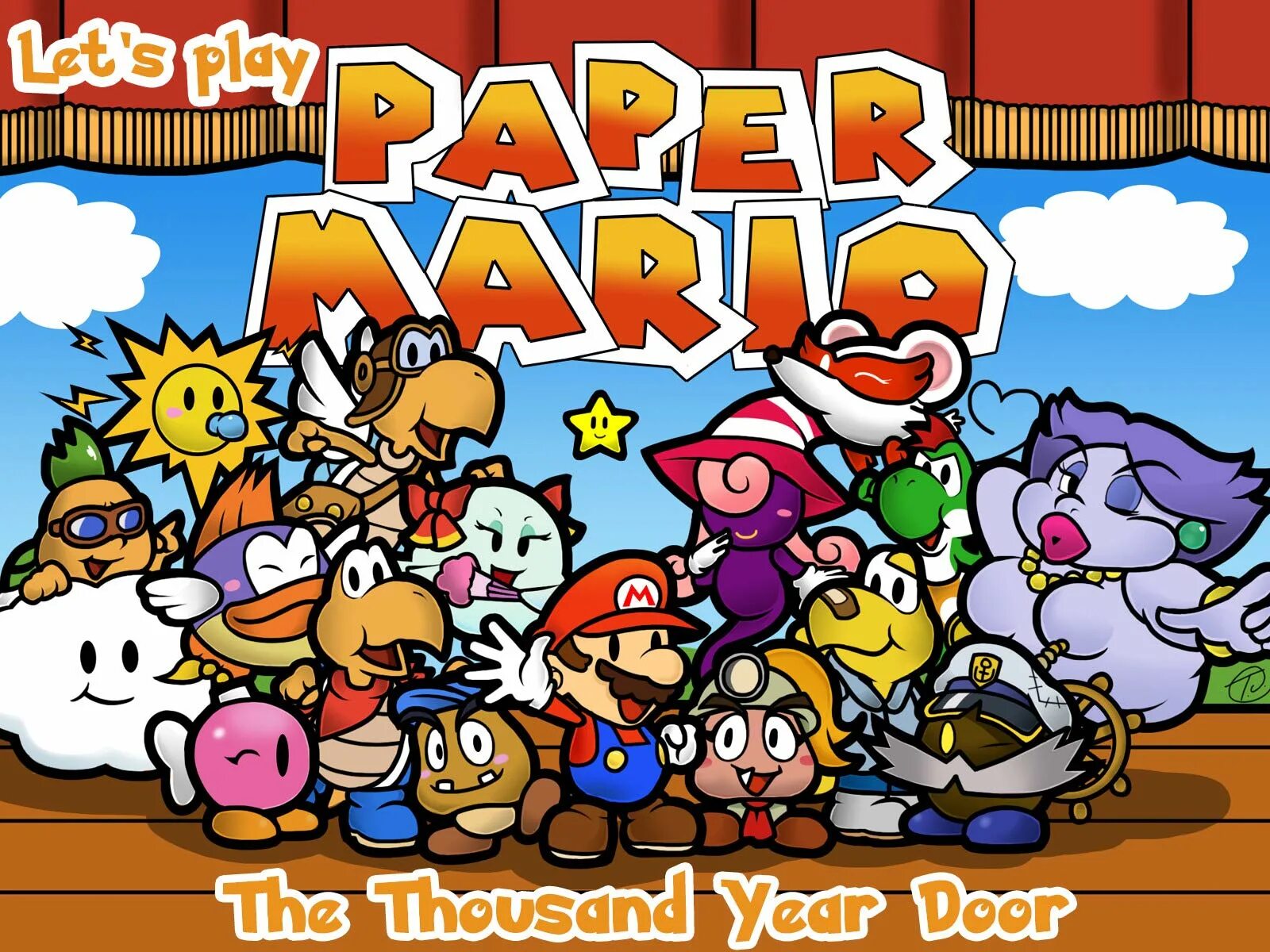 The thousand year door. Марио. Бумажный Марио. Игра Марио бумажный. Nintendo 'super paper Mario'.