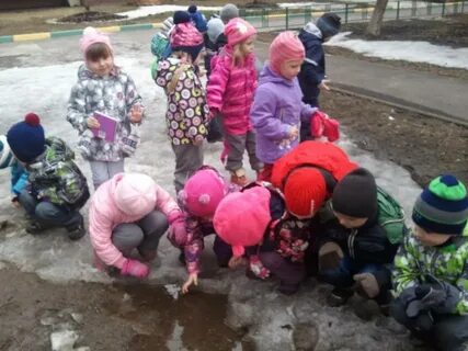 Детский сад весенняя