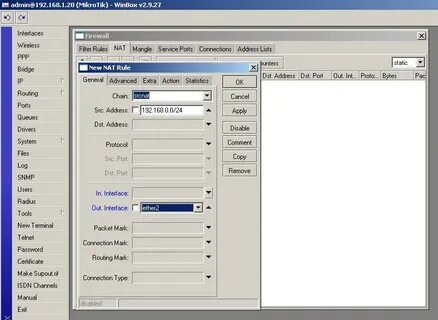 Mikrotik connection