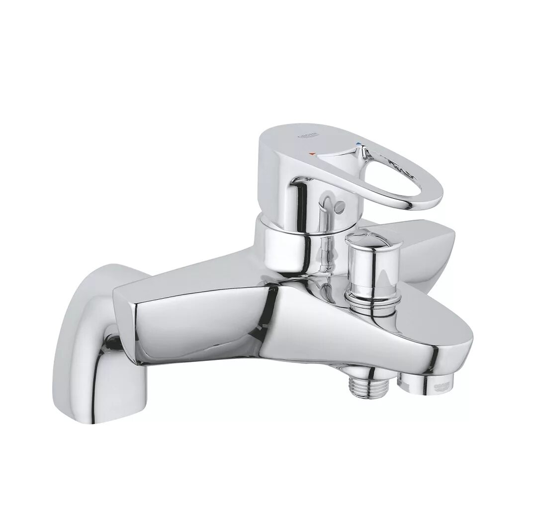 Grohe Plus 33553003. Смеситель для ванны Grohe Europlus. Grohe 33540. Смеситель Грое для ванны с изливом и душем.