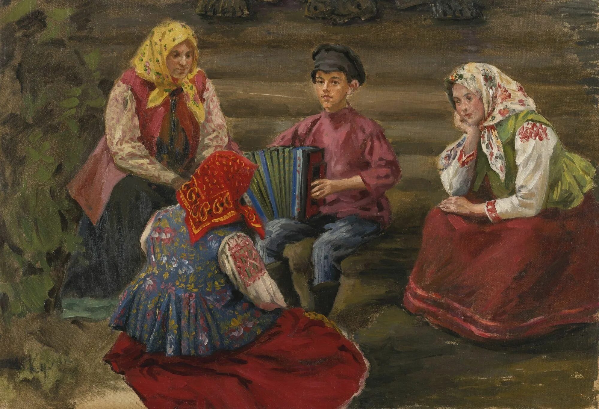 О ТРАДИЦИОННЫХ ГУЛЯНИЯХ, ПЛЯСКЕ, ДЕВИЦАХ И ДРАКЕ." 2020, Брейтовский район - дат