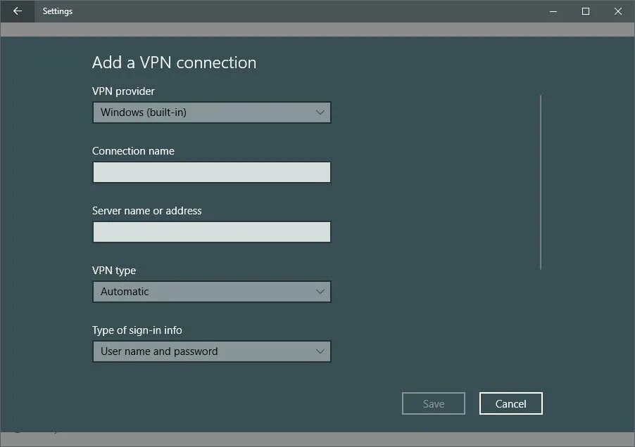 Адрес vpn для windows. Конфигурация впн. Add VPN connection. Окно настройки VPN. Окно выбор сервера.