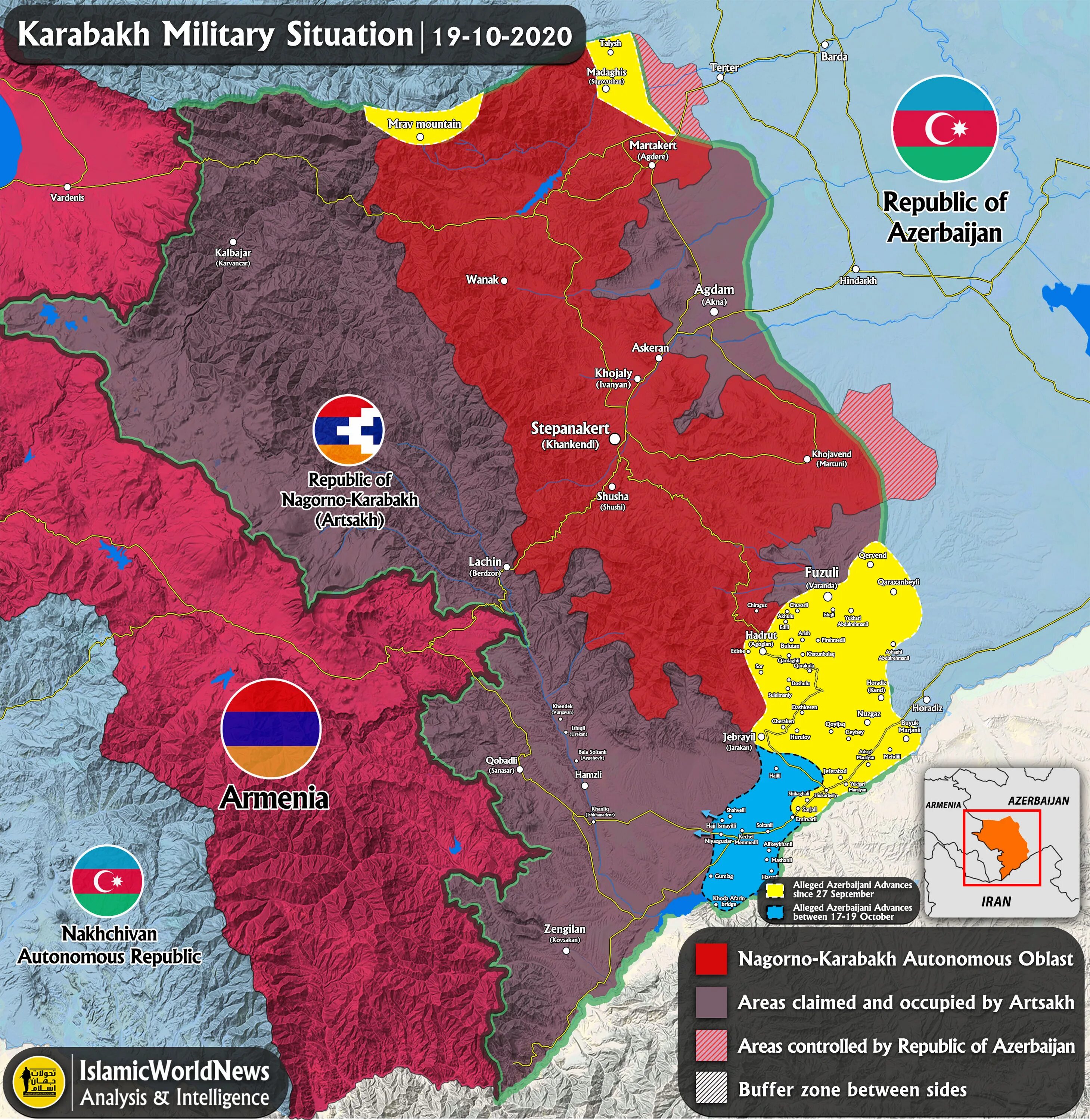 Нагорный Карабах на карте Азербайджана. Нагорный Карабах / Армения боевые действия карта. Карабах карта 2020. Азербайджан захватил