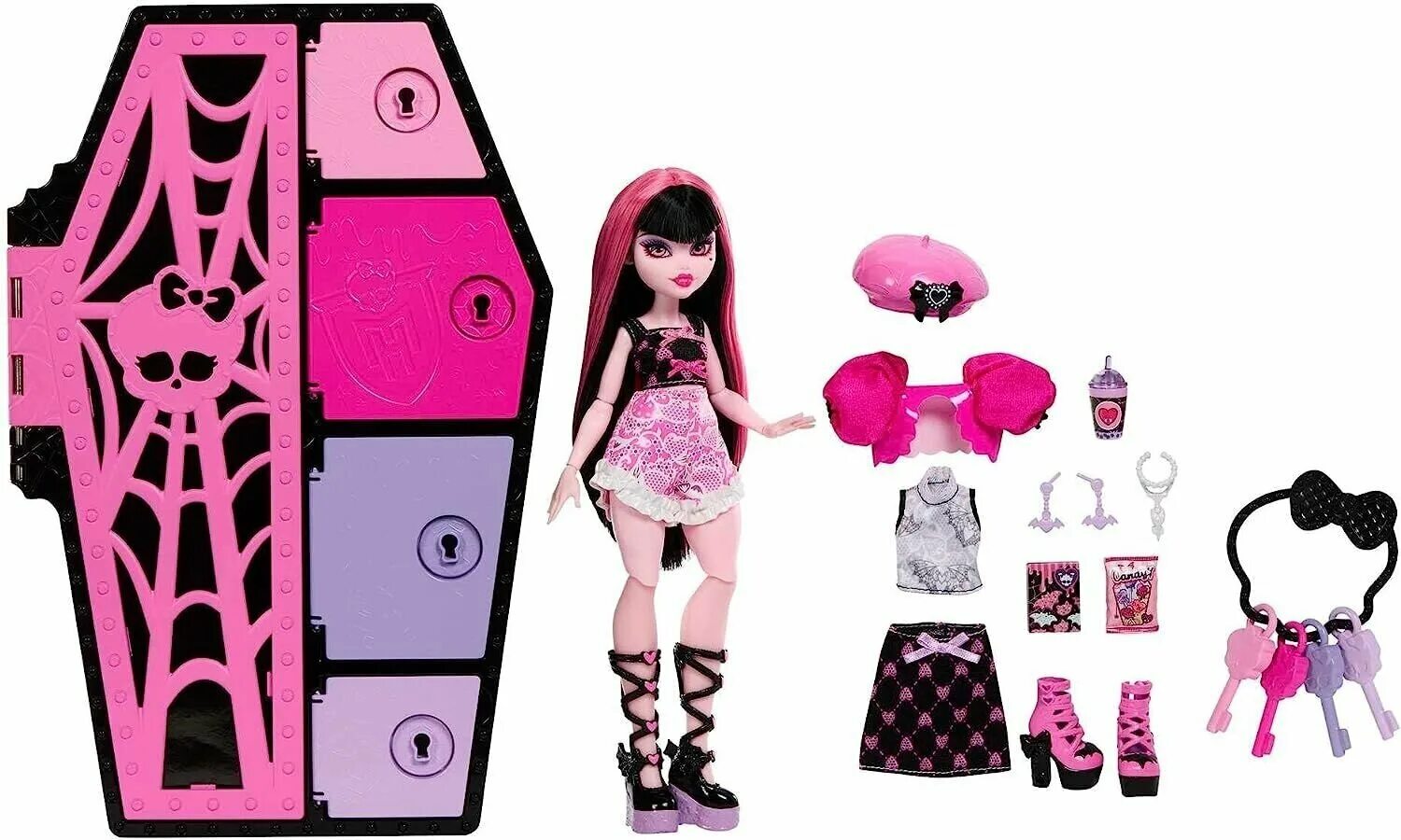 дракулаура монстер хай кукла. новая кукла дракулаура 2022. монстер хай g3 дракулаура. кукла дракулаура gore-ganizer monster high. монстер хай дракулаура кутюр.