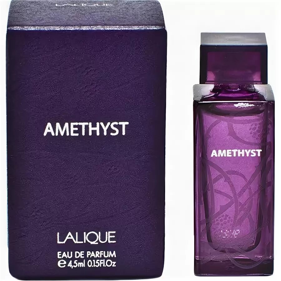 Lalique Amethyst Miniature 4,5 ml. Летуаль Лалик аметист. Amethyst духи 100. Лалик аметист экскьюз.