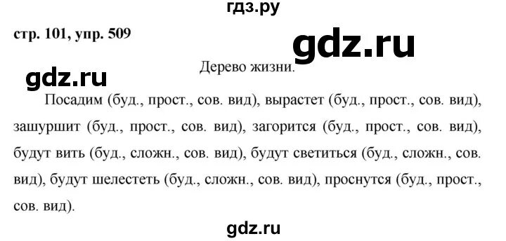 Русский язык 6 класс учебник упражнение 509. Русский язык 6 класс ладыженская упражнение 509.