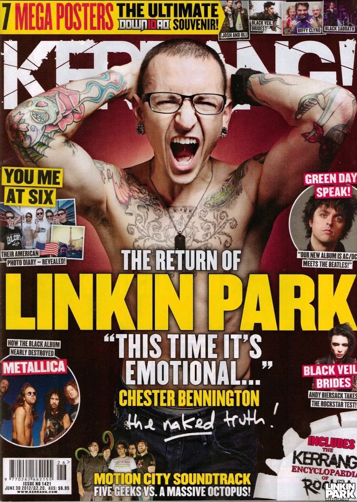 We this magazine. Честер Беннингтон обложка. Linkin Park Kerrang. Музыкальный журнал. Дневник Честер Беннингтон.