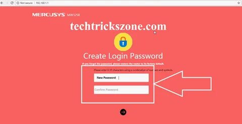 Mercusys роутер пароль