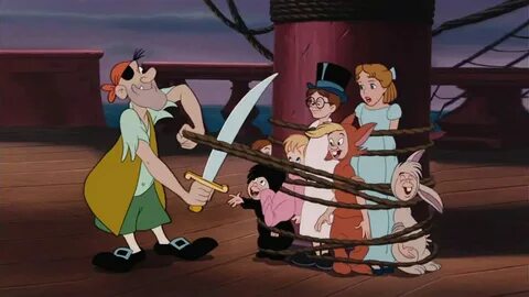 The children saw disney floats