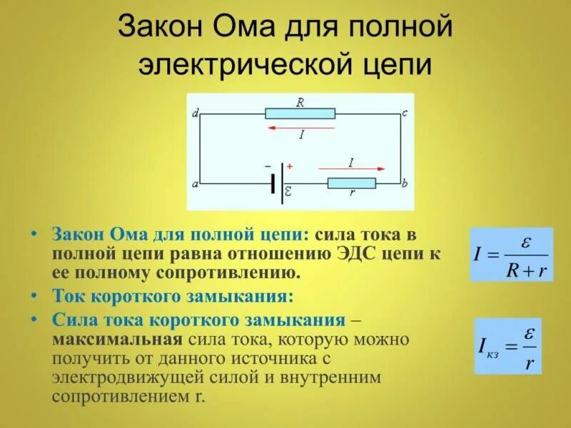 Какой величиной определяется сила тока