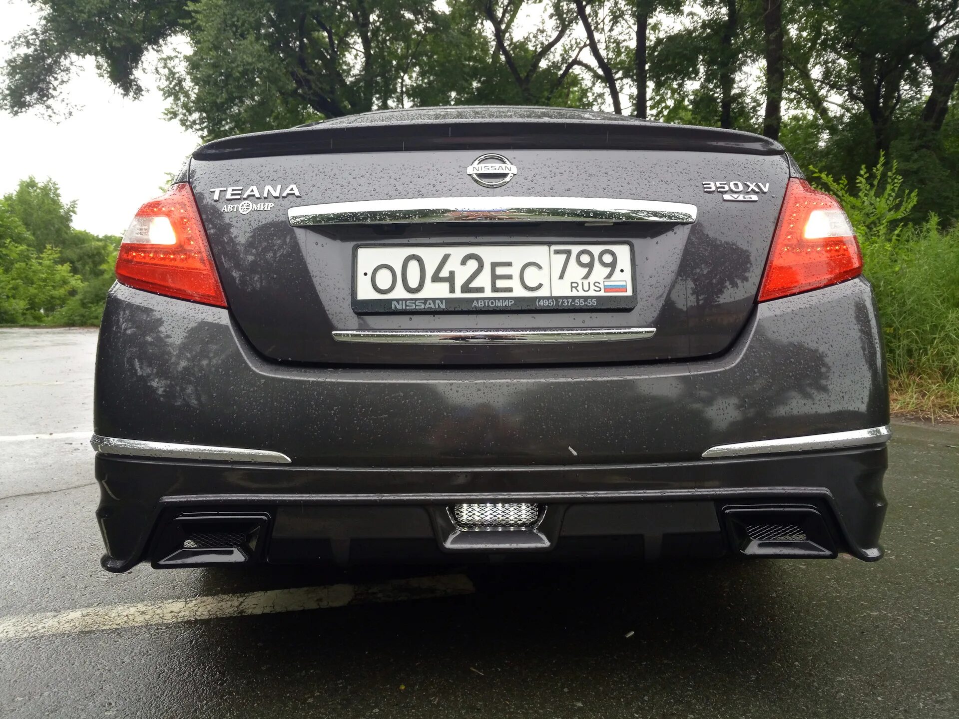 Спойлер Nissan Teana J32 - Nissan Teana (J32), 3,5 л, 2010 года тюнинг DRIVE2