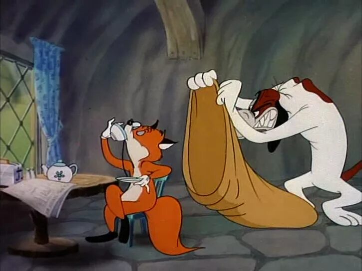 ТЭКС Эвери Лис. 1949 Tex Avery. Текс Эйвери Лис. Fox out