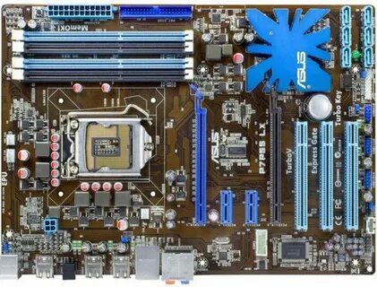 Загрузка материнской платы asus