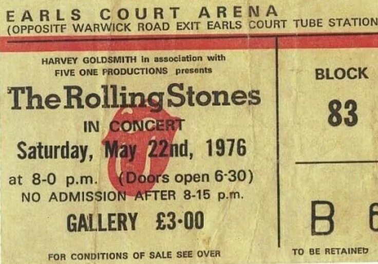 Tickets концерт. Concert ticket. Rolling Stones 1976. Rolling Stones плакат. Tickets на концерт.