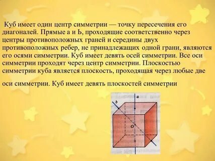 Сколько поверхностей имеет куб