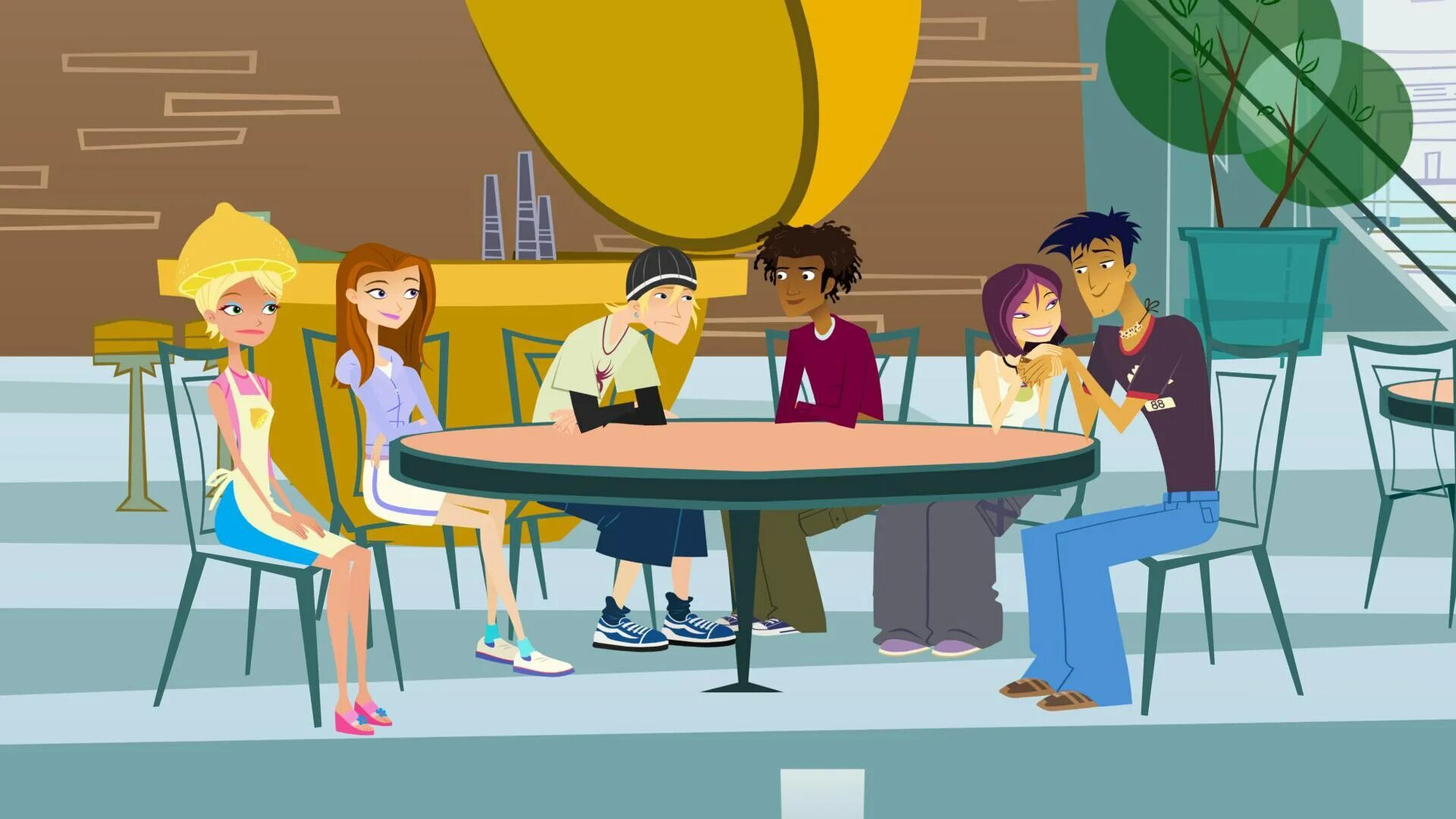 Мультсериалы для подростков. 6teen Джус. 6teen: 2x2.