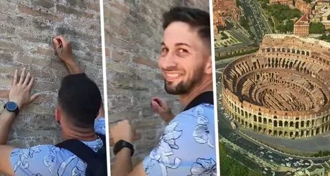 Надписи на стене колизея