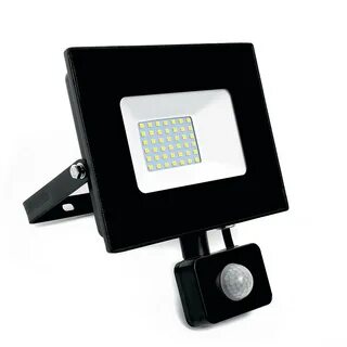 Светодиодный прожектор с датчиком движения 50w