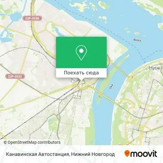 Площади нижнего новгорода на карте