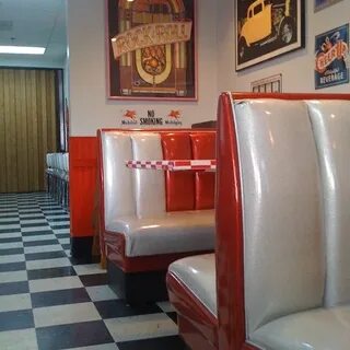Happy diner