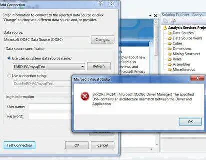 Dsn error