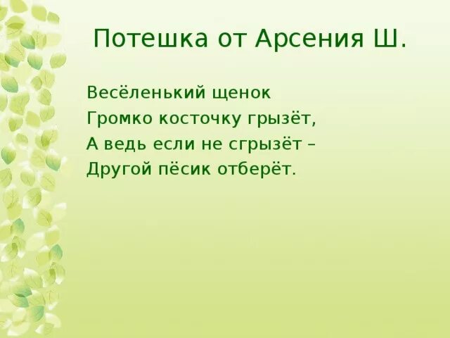 Веселый щенок громко косточку. Потешки про щенка. Потешки про задиристого щенка. Потешки про щенка для класса. Рифма к слову спящего