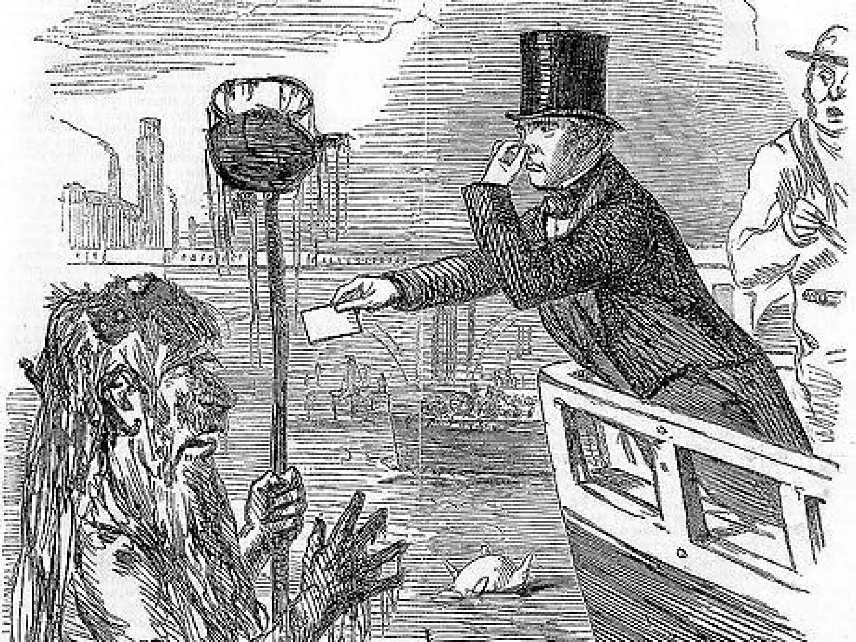 Великое лондонское зловоние. Великое зловоние холера. Лондон 1858. Смрад.