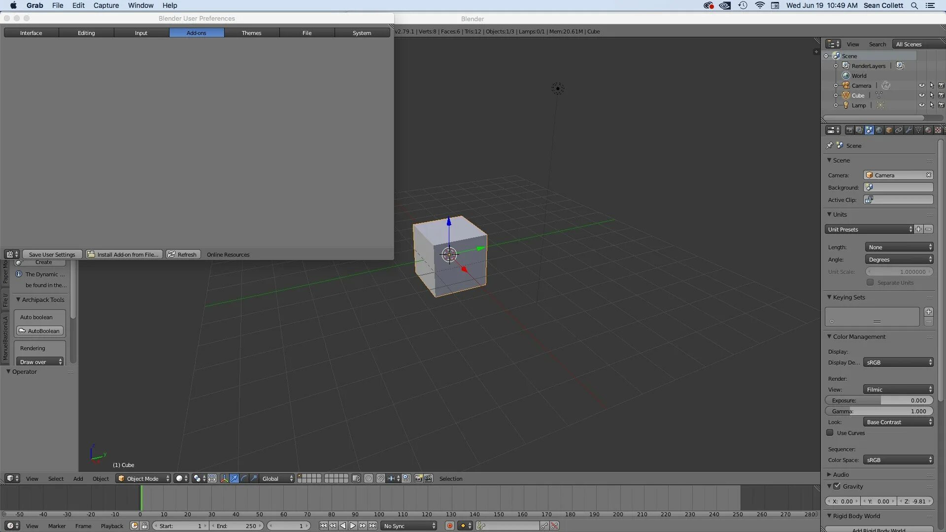 Новейшая версия blender