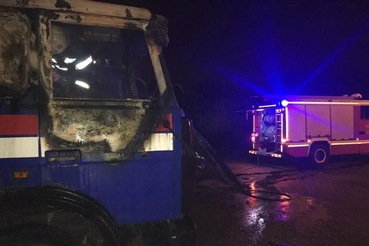 Что горит в калуге сейчас