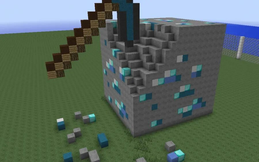 Добыча minecraft