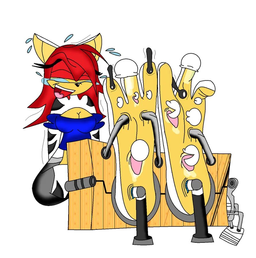 Tickling machine. Tickling machine