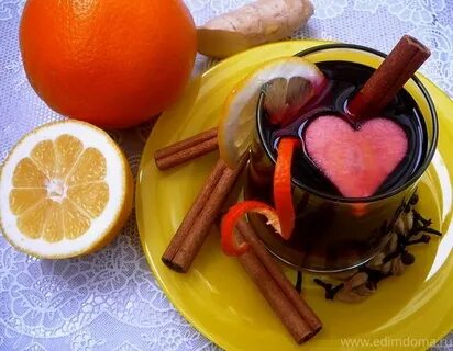Глинтвейн рецепт апельсины корица