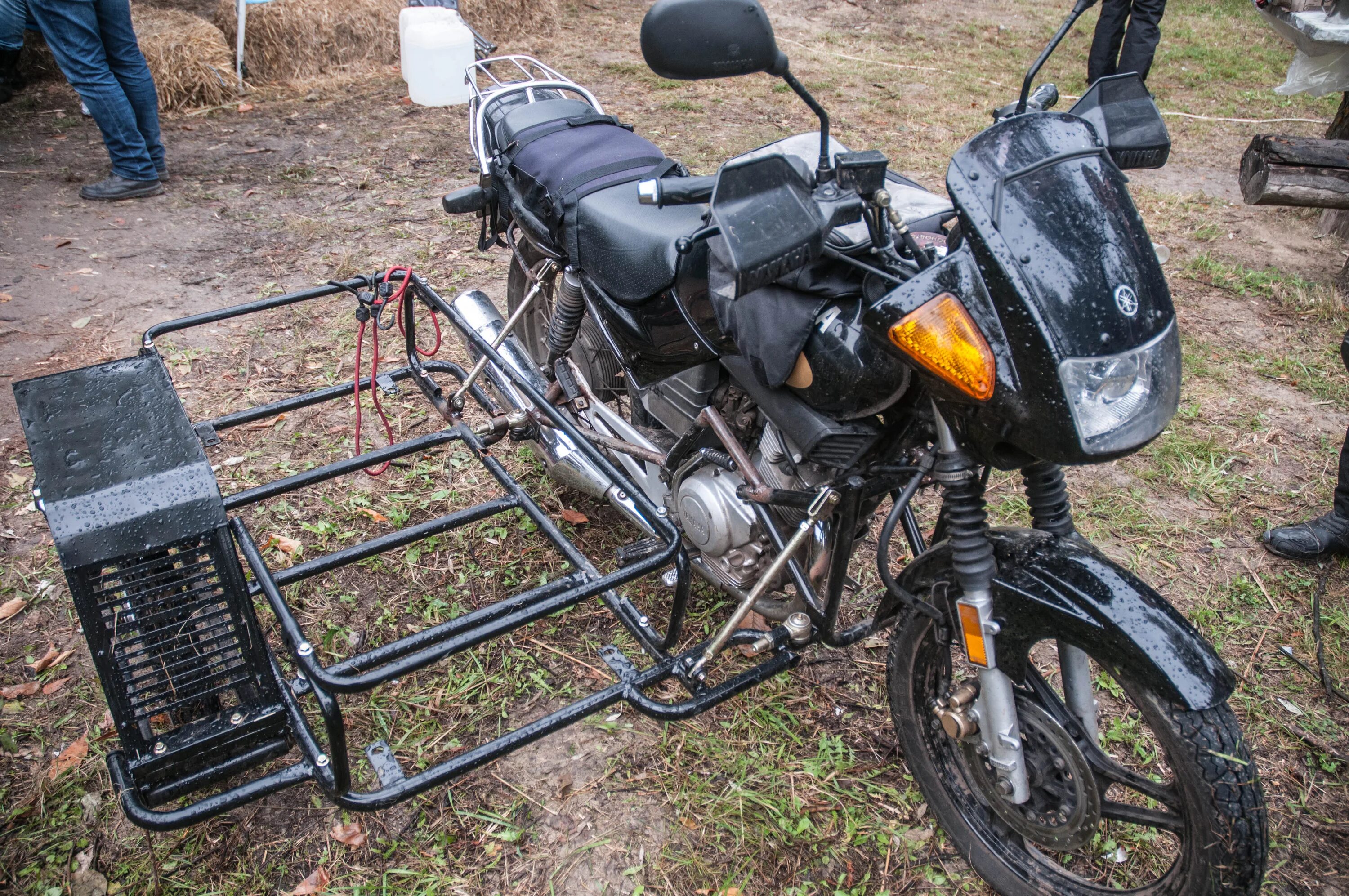 Купить Мотоцикл Hunter 125 с боковым прицепом с доставкой! Цены ниже чем в салон