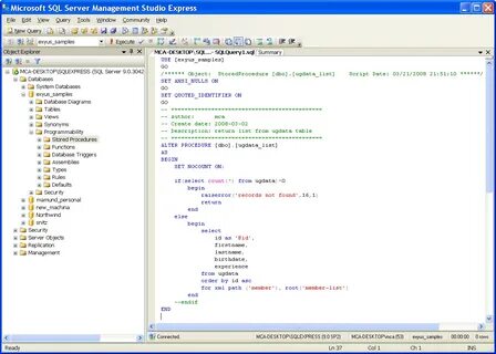 Demo sql