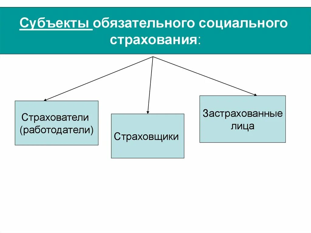 Субъекты страхового договора. Субъекты обязательного социального страхования. Субъекты государственного социального страхования. Участники социального страхования. Субъекты правоотношений по социальному страхованию.