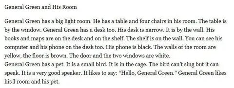 His desk перевод