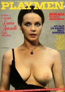 Post. laura antonelli playmen seno cover. 