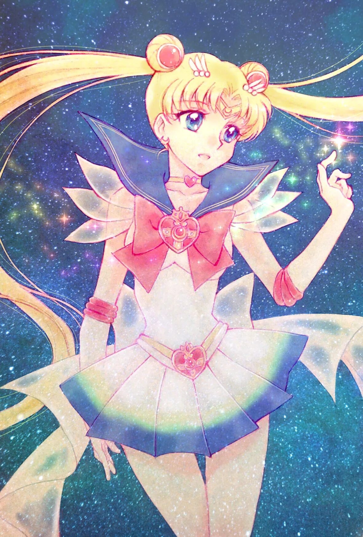 Sailor crystal. Сейлор Кристалл. Сейлормун Кристалл. Сейлор Мун Кристалл Усаги арт. Усаги Цукино.