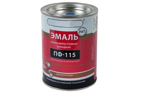 На эмаль пф 115 можно наносить