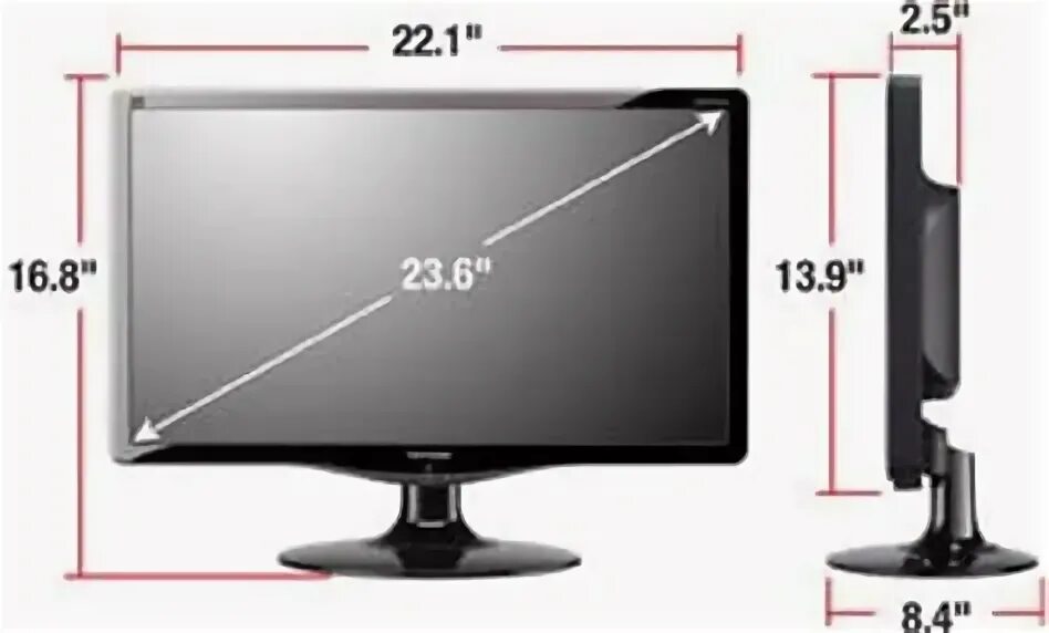 Телевизор 24 сколько в сантиметрах. Монитор 27 дюймов размер в см самсунг. 24 Дюйма в см монитор диагональ. Монитор Acer 23 дюйма 60гц диагональ 58.62. 27 Дюймов в см монитор Асер.