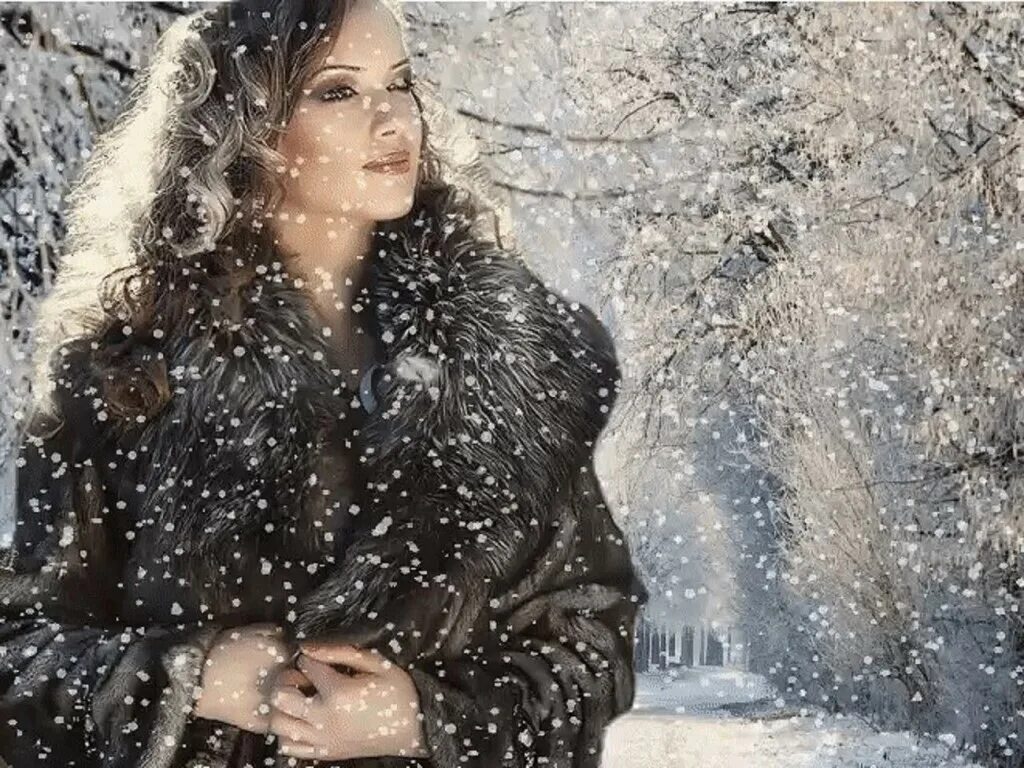 Песня кружит белая вьюга. Женщина-зима. Женщина и снег. Красивая женщина зимой. Женщина под Снегопадом.
