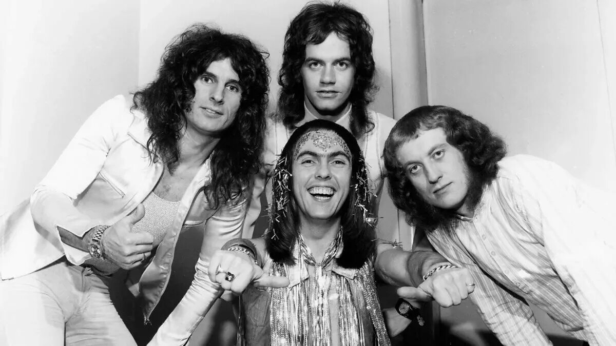 Слушать зарубежную музыку 70 х. Группа Slade. Группа Slade в 70х. Slade 1979. Slade фото группы.