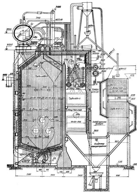 Гм 50 1. Котел ГМ-50-1. Котел ГМ-50-14-250 чертеж. Пароперегреватель котла ГМ-50. Паровой котел ГМ 50 14.