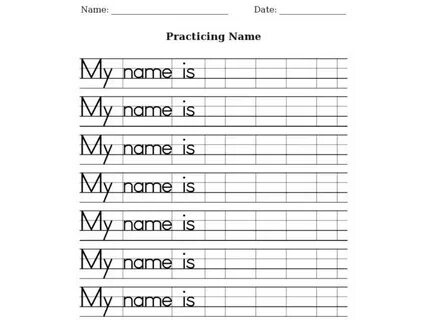 I write your name
