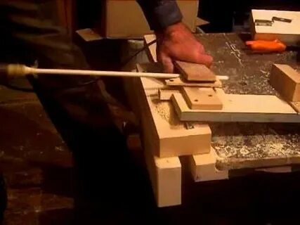 Сделать круглые палочки