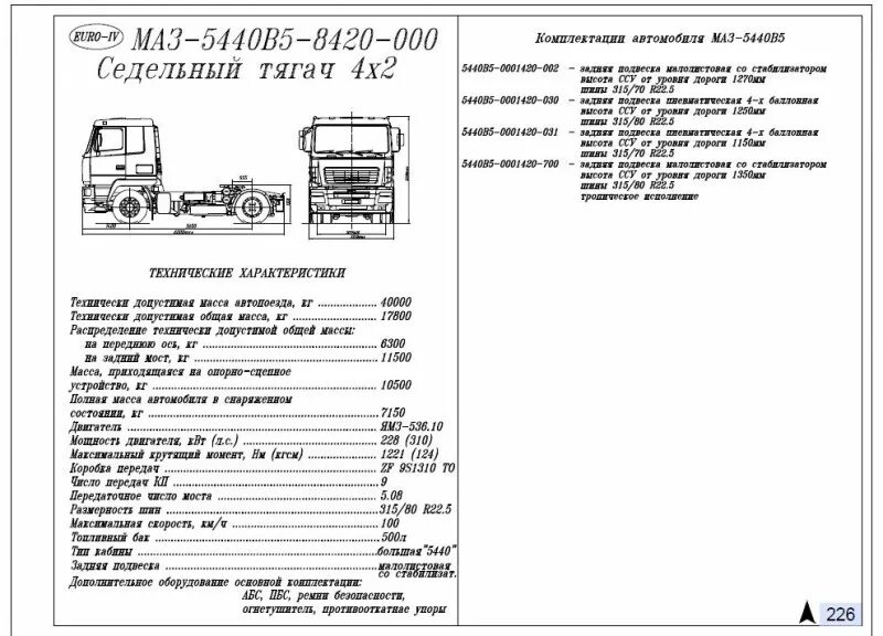 Ремонт автомобилей маз. Сколько весит кабина МАЗ 5440. МАЗ 5440 характеристики технические тягач. Заправочные емкости МАЗ 5440а9. МАЗ 5440 С ЯМЗ 238 технические характеристики.