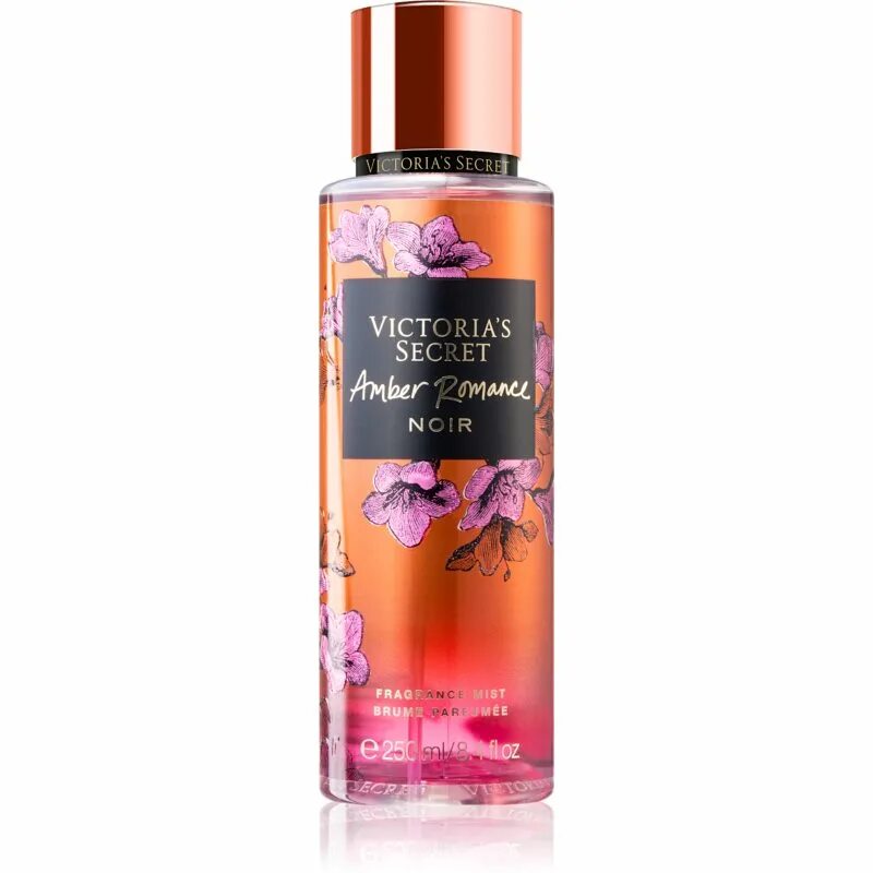 Victoria Secret парфюмированный спрей. Спрей- мист Victoria's Secret Amber Romance Noir. Amber romance