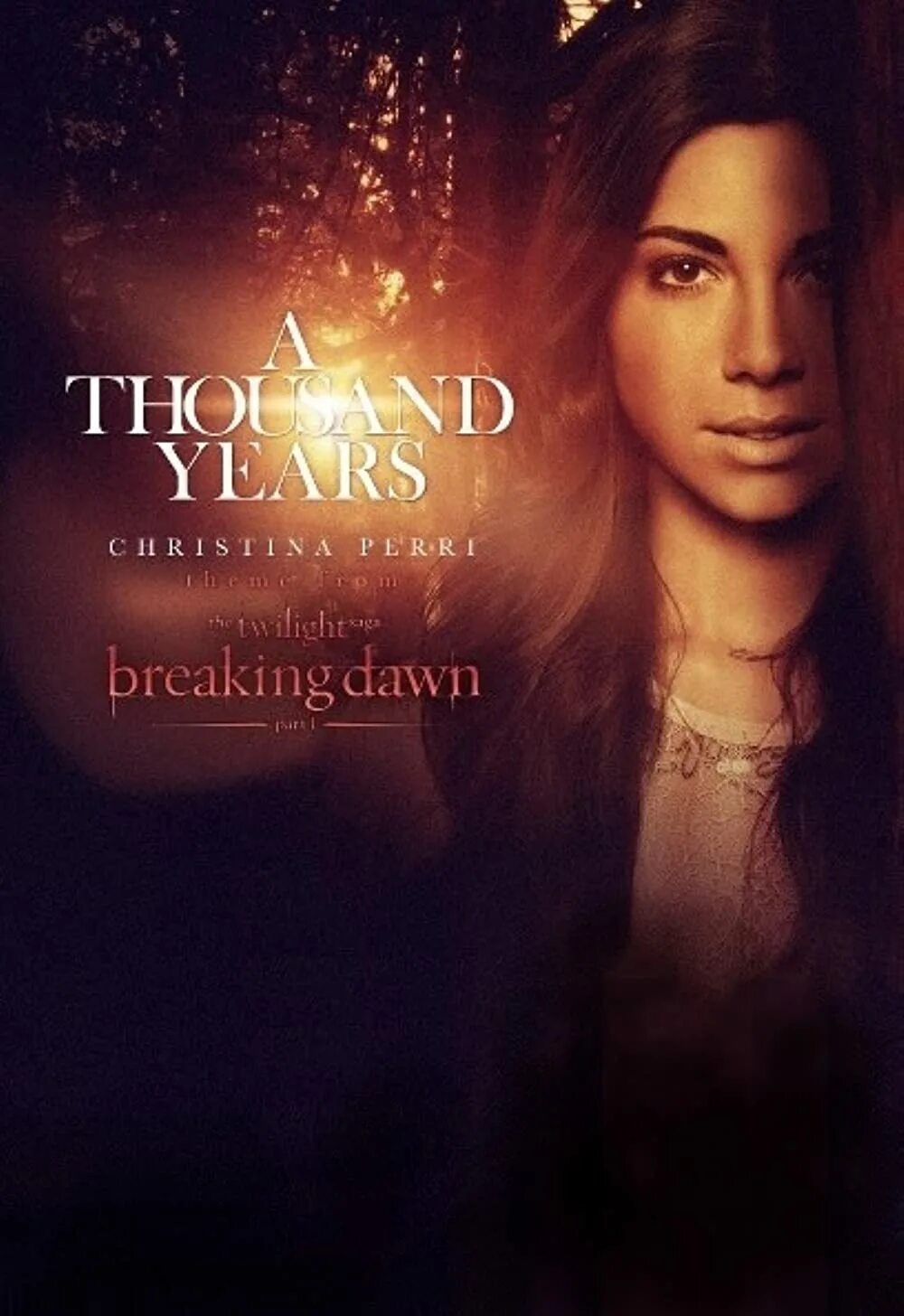 5 thousand years. Christina Perri. A Thousand years. Thousand years Christina Perri Steve Kazee.