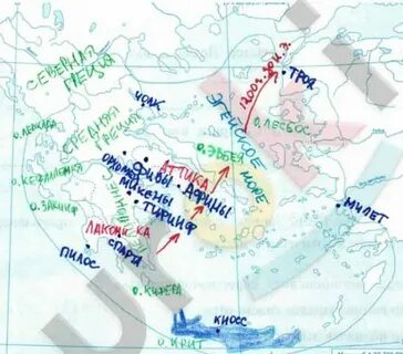 Подпишите названия полуостровов и крупных островов