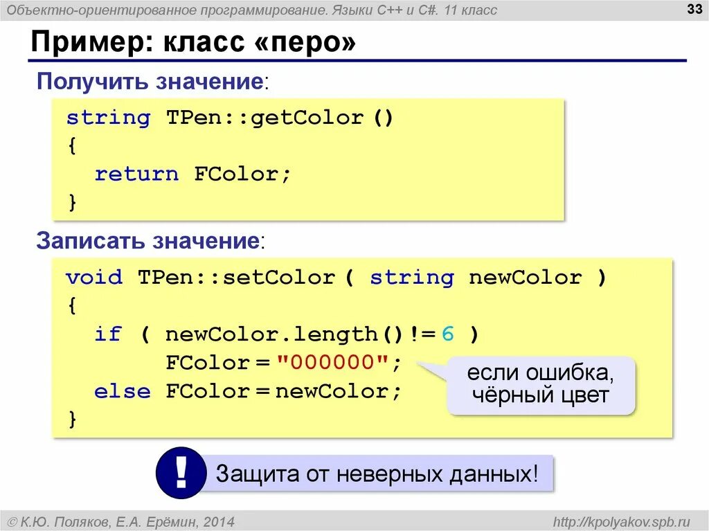 Значение string